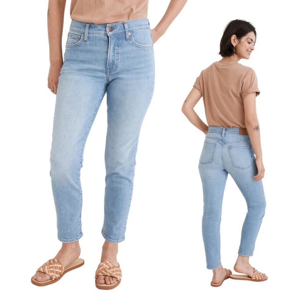 Madewell Perfect Vintage Jean Alderton Wash EUC Light Blue 26 Classic Straight